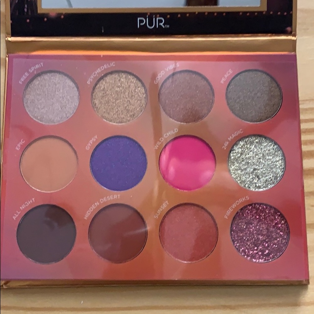 PUR Festival eyeshadow palette.